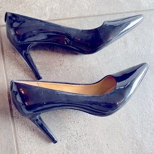 Michael Kors stiletto heel shoe size 8 navy blue